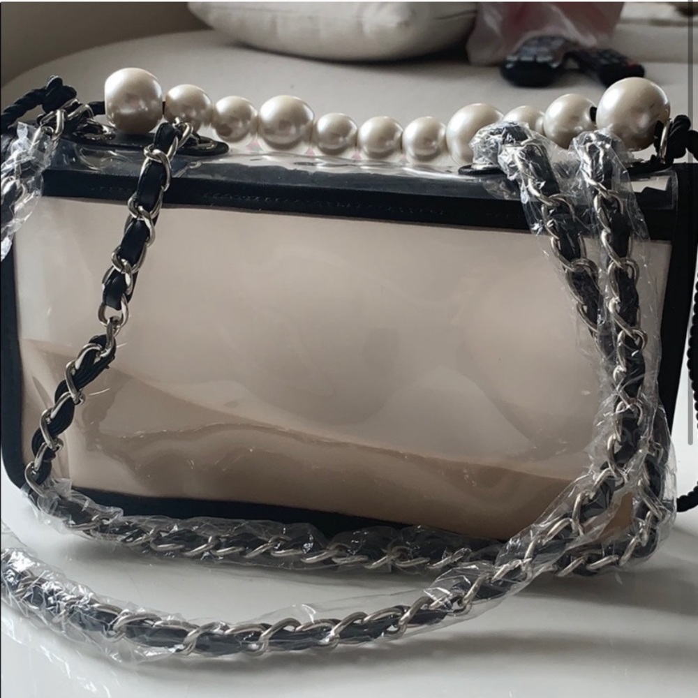 Fashion on trend PVC bag